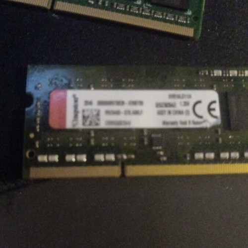 DDR3 1600 MHz SODIMM RAM 4GB Kingston like new