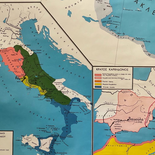 Map The Greek World 200 BC new