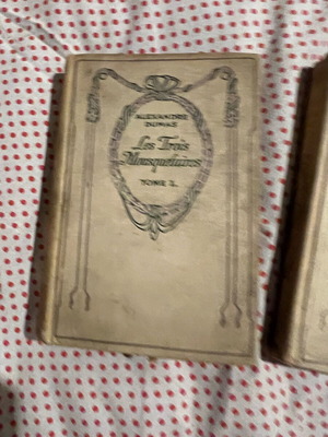 The Three Musketeers French edition used, 1914-1926