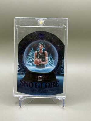 Victor Wembanyama Sno Globe EuroLeague Card 2024-25 New