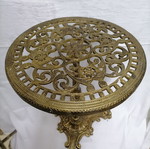 Bronze side table used