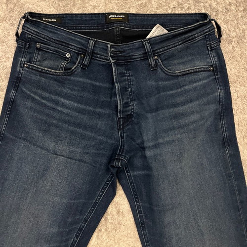 Jack & Jones Glenn Slim Fit Jeans W34/L34 like new, dark blue