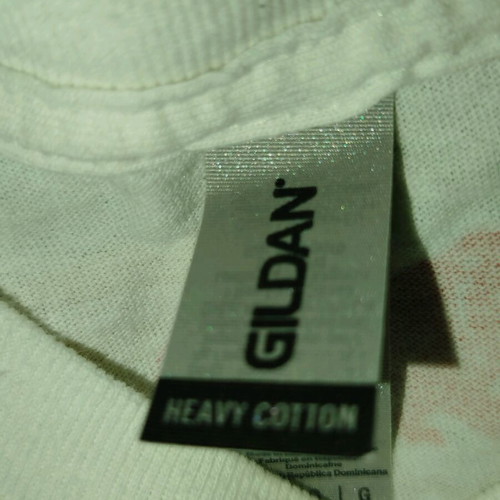 Gildan T-shirt large white used