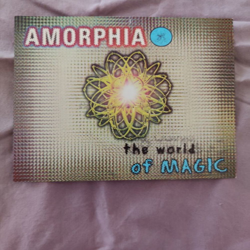 Rave Flyer Amorphia The World of Magic 1996 club event vintage