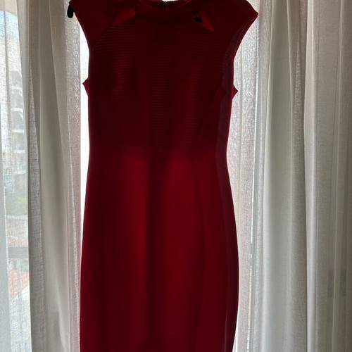 Dresses in excellent condition, red Marks and Spencer and electric blue