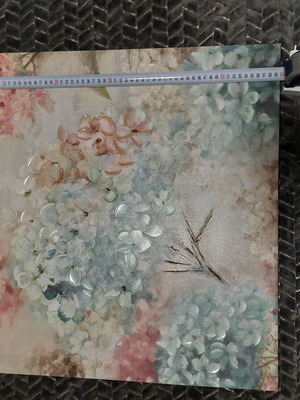 Hand-painted canvas paintings like new