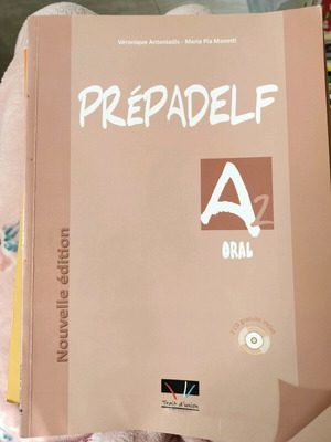 Prepadelf A2 Oral French book used