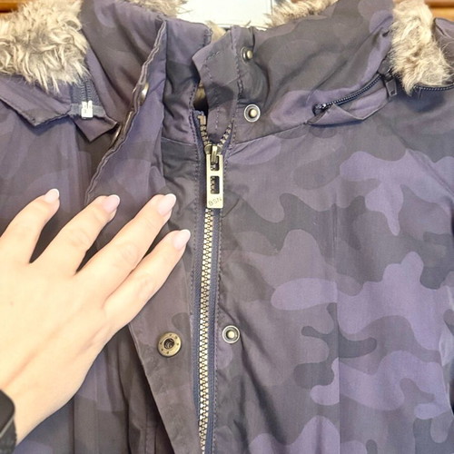Biston gray jacket with lining like new, size XXL
