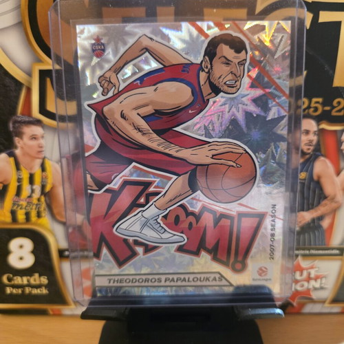 Euroleague Contenders Kaboom Papsloukas Silver Card new