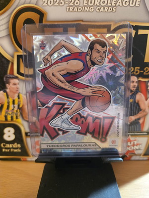 Euroleague Contenders Kaboom Papsloukas Silver Card new