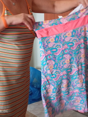 Dress like new, colorful, size M