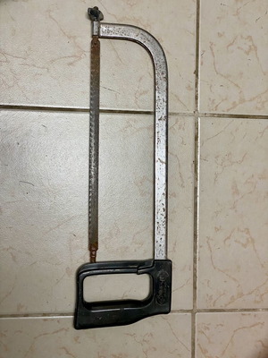 Βαρέως τύπου παλιό σιδηροπρίονο 50cm μεταχειρισμένο