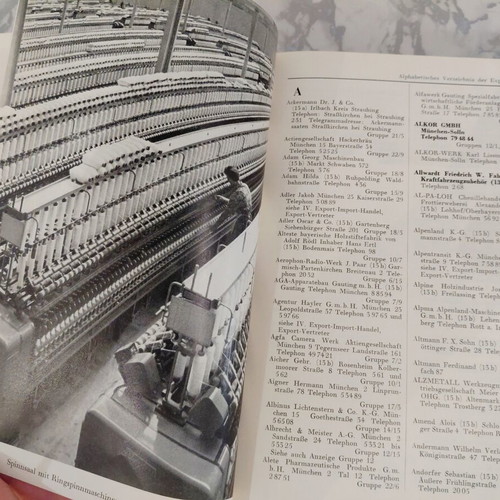 Export Katalog für Oberbayern und Niederbayern 1955 book