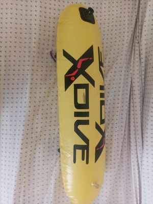 Inflatable fishing marker buoy like new
