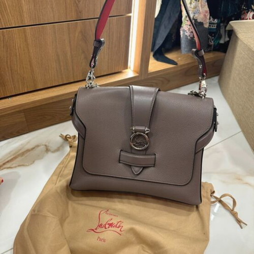 Christian Louboutin Rubylou Medium Bag New With Tags, Grey