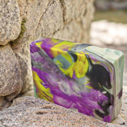 Handmade decorative aromatic soap "Northern Lights"