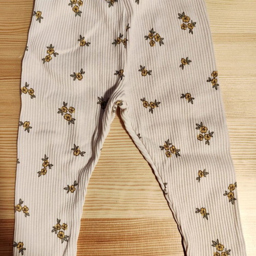 Floral leggings LCW 74-80 cm like new