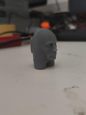The Rock Among Us unpainted miniature new, suitable for keychain or gift