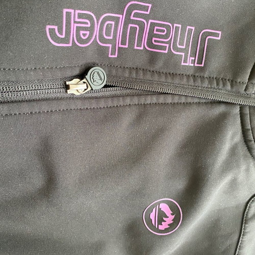 J'hayber women's softshell windstopper like new, black, size M