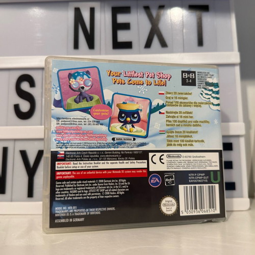 DS game Littlest Pet Shop Winter like new, complete