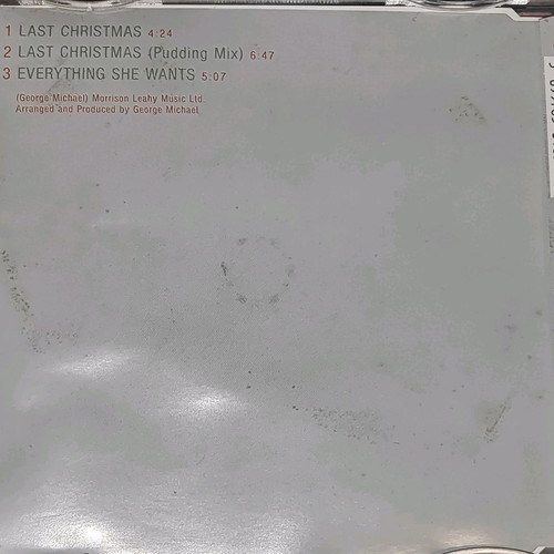Last Christmas CD single George Michael και Andrew Ridgely