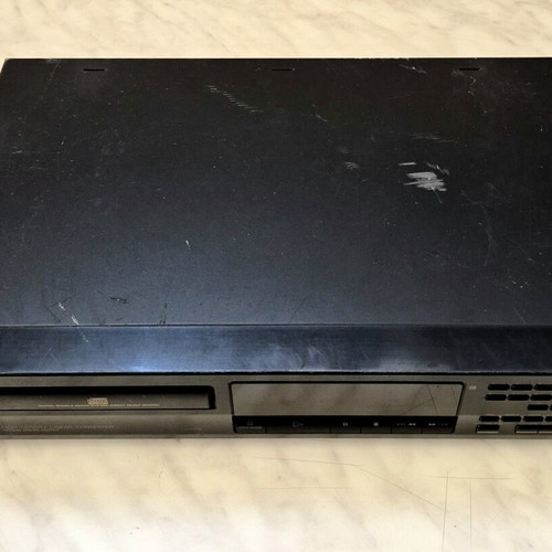 Sony CDP-315 CD player used with scratches and missing button