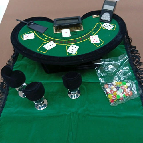 Mini Deluxe Black Jack game new, vintage