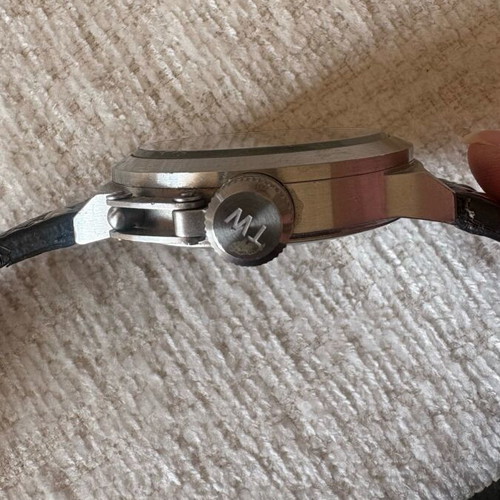 TW Steel Canteen TW2R men's watch with leather strap