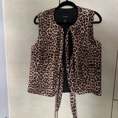 Vero Moda Pudded Leopard Vest like new, size M