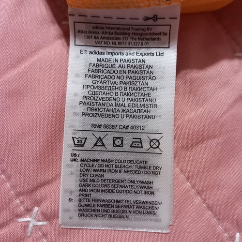 Unisex Adidas shirt orange size XS like new