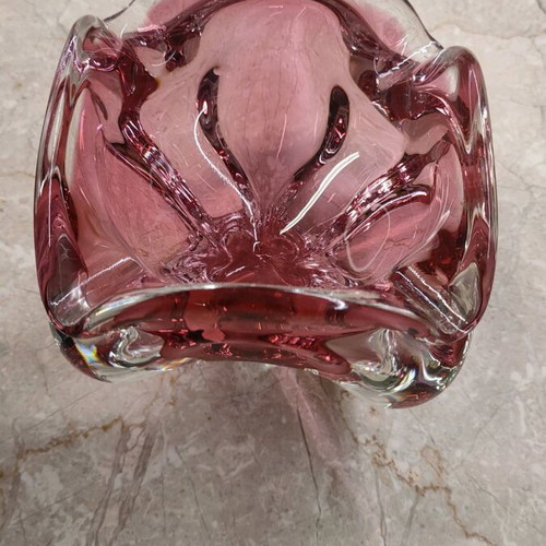 Vintage handmade Bohemian crystal decor like new