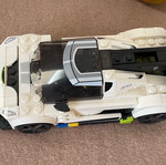 Lego assembled sets used