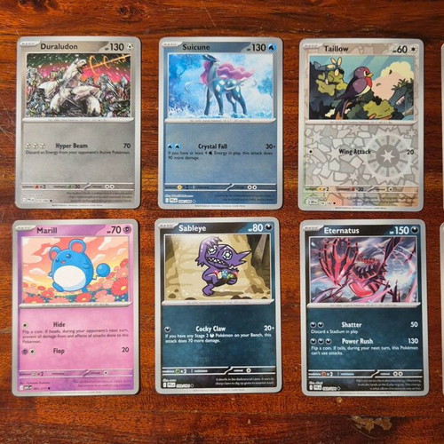 Pokemon cards, set of 10