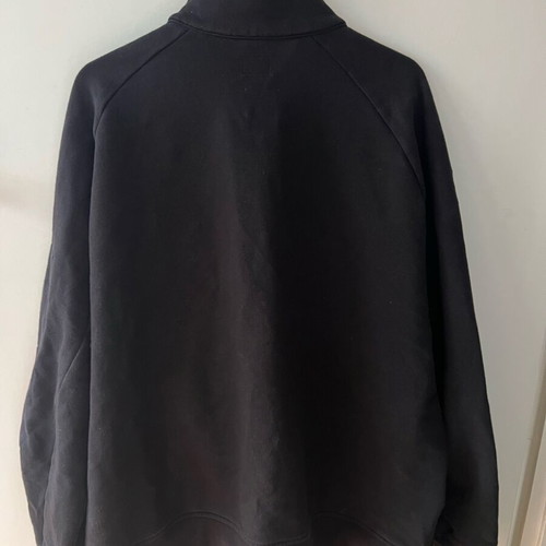 C.P Company Half Zip Fleece Sweatshirt Men used, size XL, black