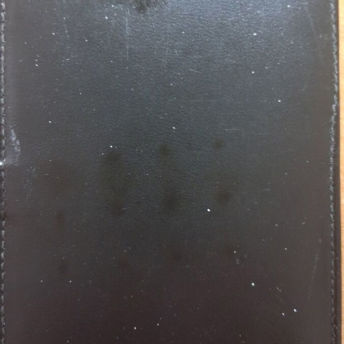 Vintage Ramses Hilton Cairo Leather Memo Pad Holder used