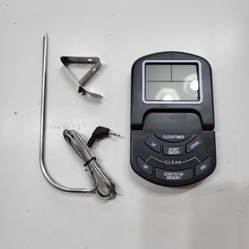 Digital Cooking Thermometer with External Probe, Timer and LCD Display