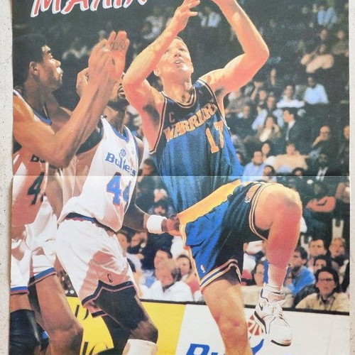 Chris Mullin Triponto poster like new