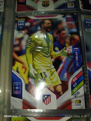 Panini FIFA 365 Adrenalyn XL 2026 συλλεκτική κάρτα μεταχειρισμένη