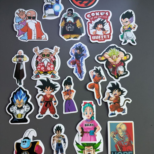 Dragon Ball stickers, pack of 20