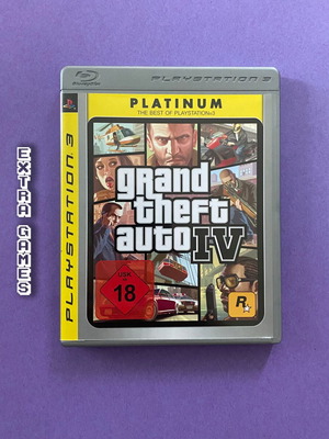 Sony PlayStation 3 Grand Theft Auto IV Platinum σαν καινούριο, πλήρης έκδοση
