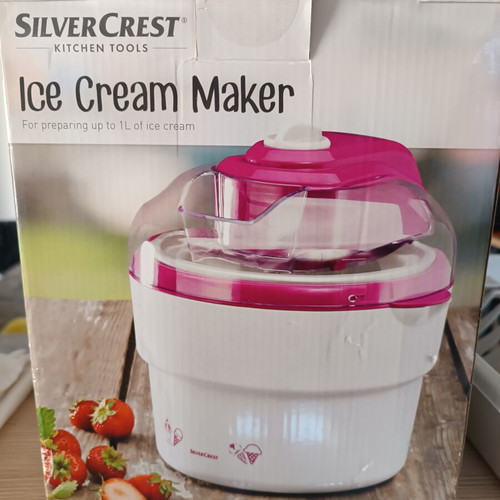 Silvercrest Ice Cream Maker like new