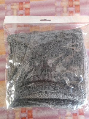 Large size microfiber towel with high absorbency