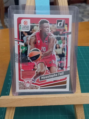 Κάρτα Moustapha Fall 2023-24 Panini Donruss Turkish Airlines Euroleague σαν καινούργιο