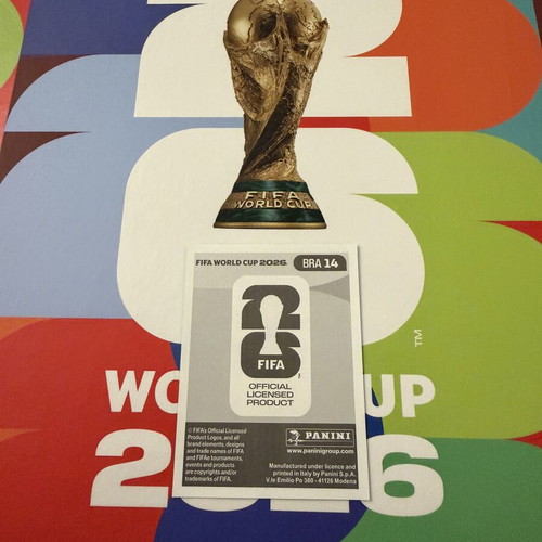 Panini World Cup 2026 Vinícius Júnior Sticker new