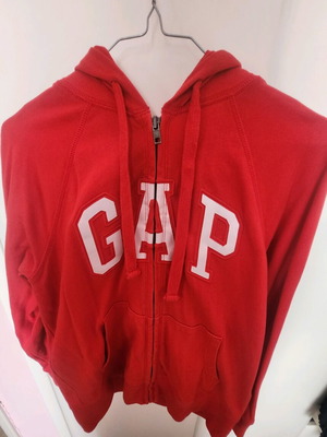 GAP hoodie jacket no S, like new, red