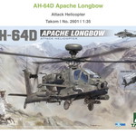 Takom AH-64D Apache Longbow Attack Helicopter μοντέλο 1:35 καινούργιο