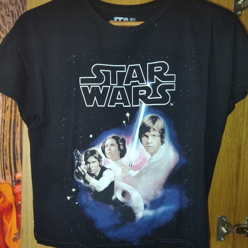 Star Wars T-shirt, Pull & Bear, black, XS