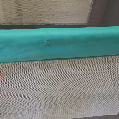 Fillikid playpen used with Greco strom mattress