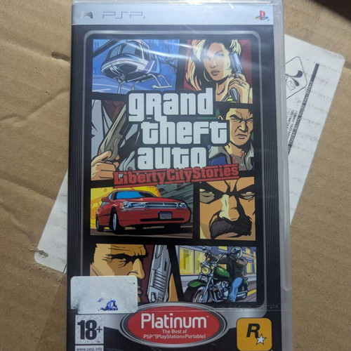 Grand Theft Auto Liberty City Stories Sony PSP Platinum Edition new