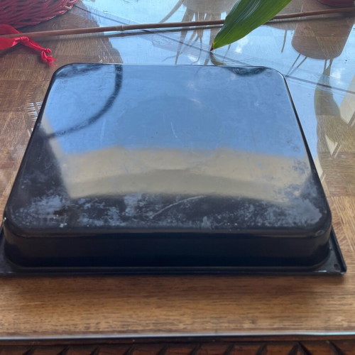 Oven trays and grill used, set of 4 pieces